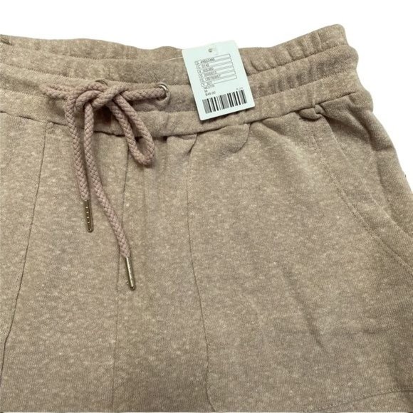 UO OUT FROM UNDER RIBBED TAN SOFT KNIT LOUNGE JOGGER PANTS  SZ:M - Picture 5 of 8